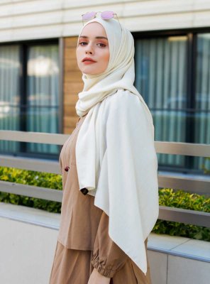 Emira - Hijab Crème - Sal Evi