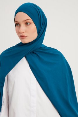 Sibel - Hijab Jersey Ocean Blue