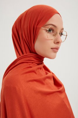 Sibel - Hijab Jersey Orange
