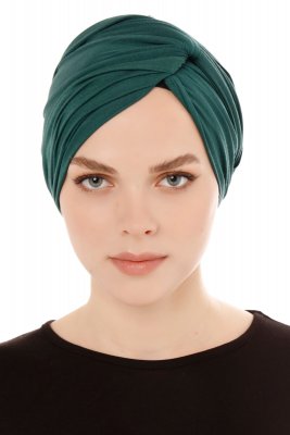 Belinay - Turban Vert Foncé - Ecardin