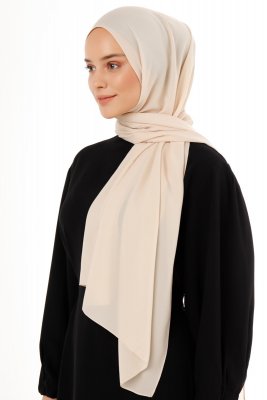Esra - Hijab Chiffon Beige