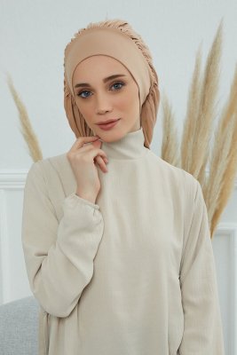 Isabella - Turban En Coton Sand