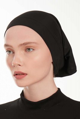 Emine - Bonnet Hijab Noir