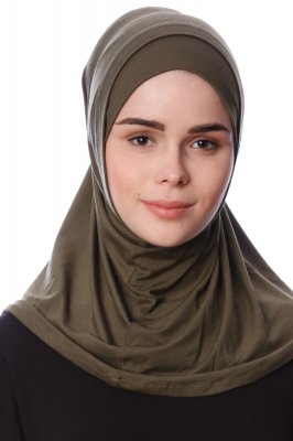 Nehir - Hijab 2-Piece Al Amira Kaki