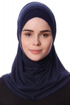 Nehir - Hijab 2-Piece Al Amira Bleu Marin