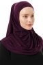 Esma - Hijab Amira Prune - Firdevs