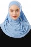 Esma - Hijab Amira Bleu Clair - Firdevs