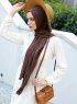 Emira - Hijab Marron Foncé - Sal Evi