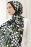 Hijab Twill à Motifs Forêt - Sal Evi