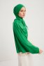 Sibel - Hijab Jersey Vert