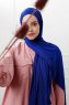 Sibel - Hijab Jersey Bleu