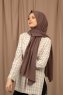 Yildiz - Hijab Crepe Chiffon Caffè Mocha