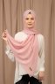 Yildiz - Hijab Crepe Chiffon Vieux Rose