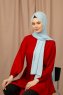 Yildiz - Hijab Crepe Chiffon Iceblue