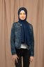 Yildiz - Hijab Crepe Chiffon Bleu Marin