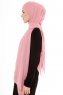 Derya - Hijab Pratique Chiffon Rose Foncé