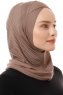 Babe Cross - Hijab Al Amira One-Piece Taupe Foncé
