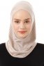 Babe Cross - Hijab Al Amira One-Piece Taupe Clair