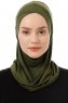 Babe Cross - Hijab Al Amira One-Piece Kaki