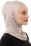 Babe Plain - Hijab Al Amira One-Piece Taupe Clair