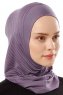 Babe Plain - Hijab Al Amira One-Piece Violet