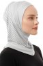 Babe Plain - Hijab Al Amira One-Piece Gris Clair