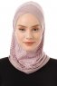 Silva Cross - Hijab Al Amira One-Piece Gris Pierre