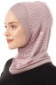 Silva Cross - Hijab Al Amira One-Piece Gris Pierre
