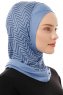 Silva Cross - Hijab Al Amira One-Piece Indigo