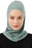 Silva Cross- Hijab Al Amira One-Piece Vert