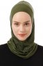 Silva Plain - Hijab Al Amira One-Piece Kaki