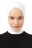 Elnara - Bonnet Cross Hijab Blanc