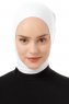 Elnara - Bonnet Plain Hijab Blanc