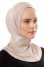 Ceren - Hijab Pratique Viscose Taupe Clair