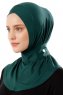 Ceren - Hijab Pratique Viscose Vert Foncé