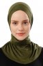 Ceren - Hijab Pratique Viscose Kaki