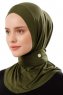 Ceren - Hijab Pratique Viscose Kaki