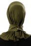 Ceren - Hijab Pratique Viscose Kaki