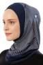 Wind Plain - Hijab Al Amira One-Piece Bleu Marin