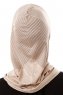 Wind Plain - Hijab Al Amira One-Piece Taupe Clair