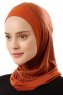 Wind Plain - Hijab Al Amira One-Piece Rouge Brique