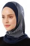 Wind Cross - Hijab Al Amira One-Piece Bleu Marin