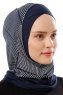 Wind Cross - Hijab Al Amira One-Piece Bleu Marin