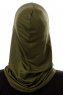 Wind Cross - Hijab Al Amira One-Piece Kaki