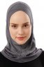 Wind Cross - Hijab Al Amira One-Piece Gris Foncé