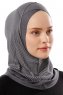Wind Cross - Hijab Al Amira One-Piece Gris Foncé