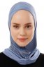 Wind Cross - Hijab Al Amira One-Piece Indigo