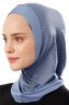 Wind Cross - Hijab Al Amira One-Piece Indigo