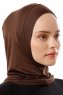 Logo Plain - Hijab Al Amira One-Piece Marron