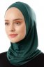 Logo Plain - Hijab Al Amira One-Piece Vert Foncé